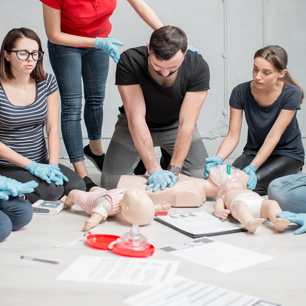 First aid training