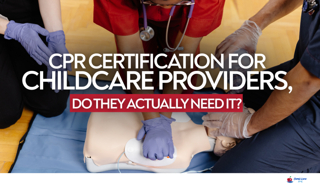 CPR certification for childcare providers